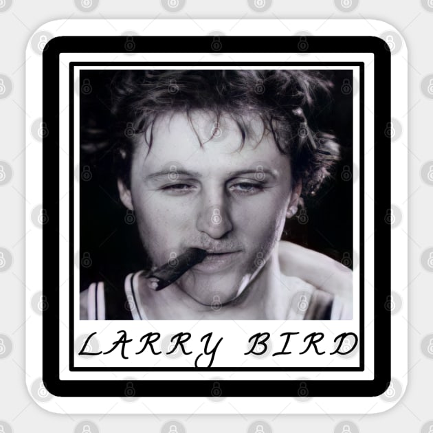 Larry bird Sticker by martastudio